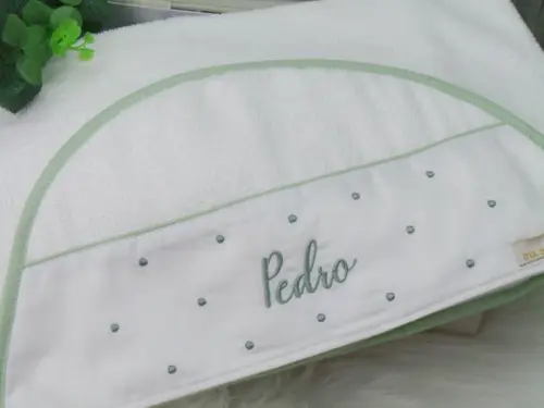 Toalha Capuz Personalizada Poá