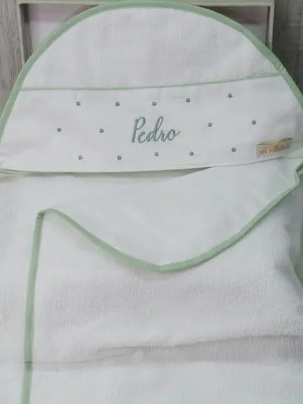 Toalha Capuz Personalizada Poá