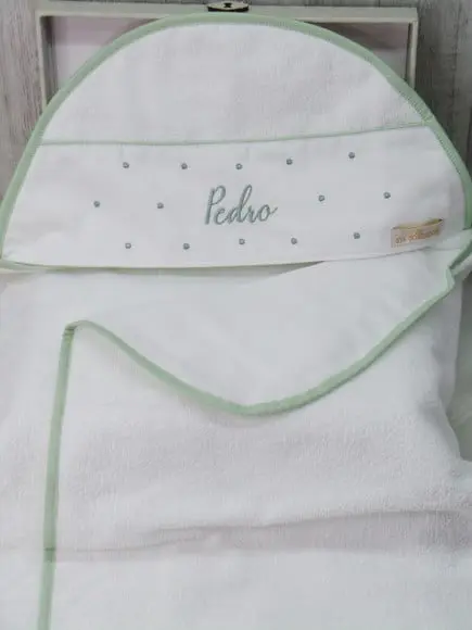 Toalha Capuz Personalizada Poá