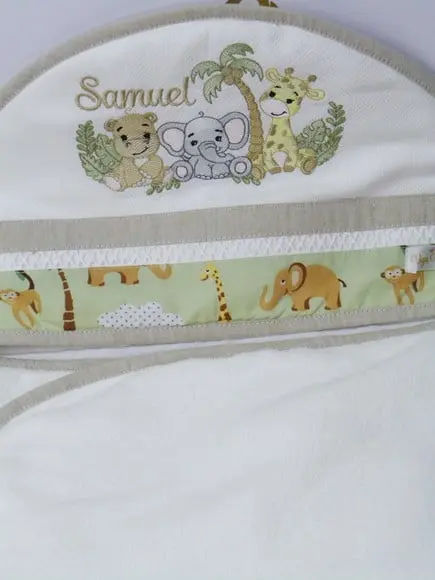 Toalha Capuz Safari Personalizada