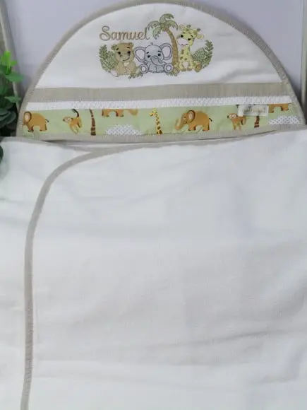 Toalha Capuz Safari Personalizada