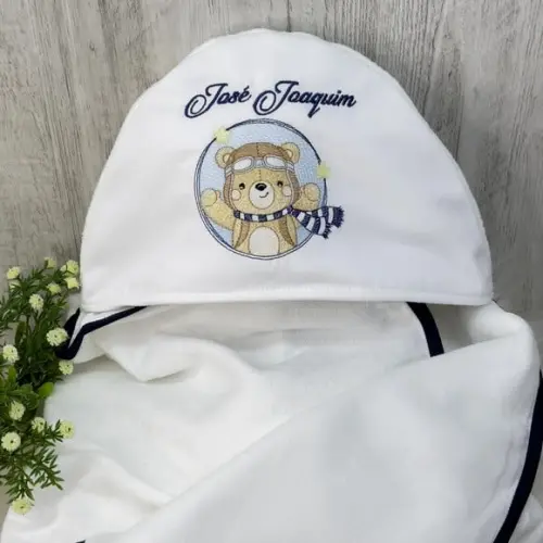 Toalha Capuz Urso Baloeiro