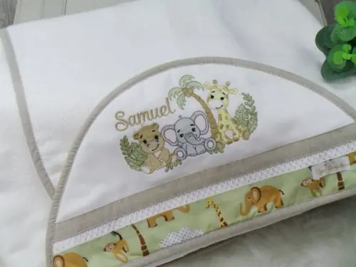 Toalha Capuz Safari Personalizada