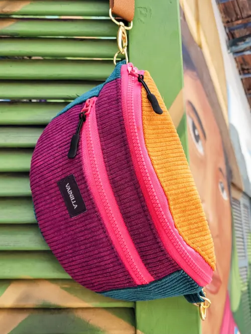 Pochete Veludo Color
