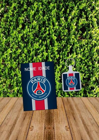 Bloquinho + Chaveiro Tema Psg fazemos Qualquer Tema.