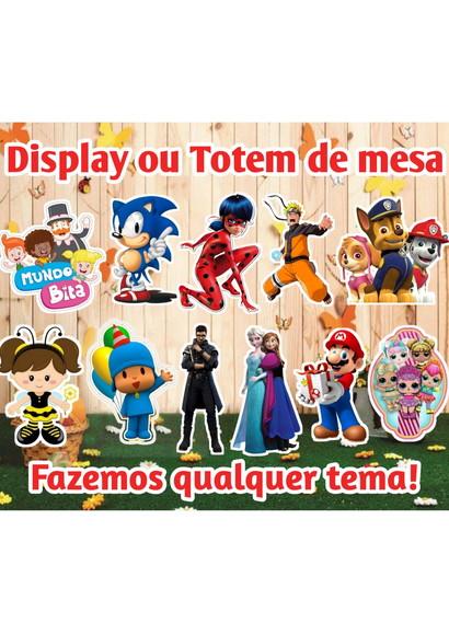 Display ou Totem de Mesa fazemos Qualquer Tema.