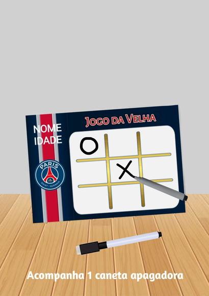 Jogo da Velha Tema Psg fazemos Qualquer Tema.
