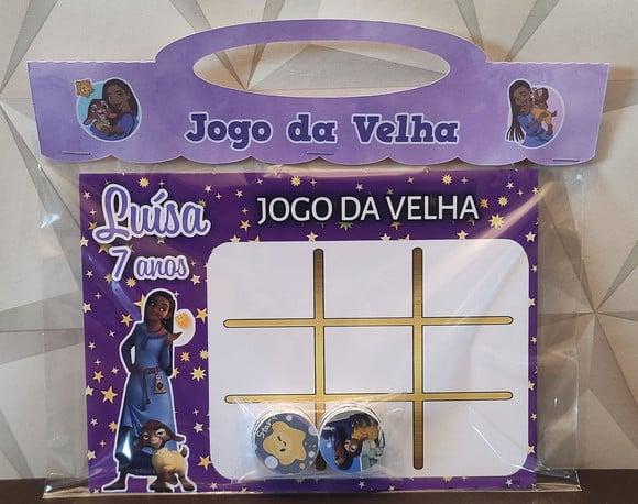 Jogo da Velha Tema Wish fazemos Qualquer Tema.