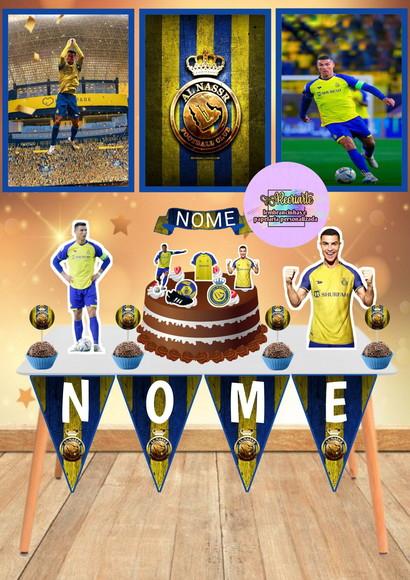 Kit Só Um Bolinho Tema All Nassr.