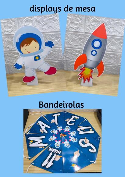Kit Só Um Bolinho Tema Astronauta.