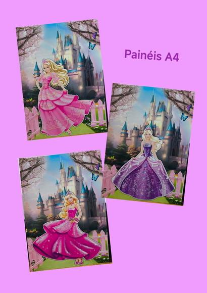 Kit Só Um Bolinho Tema Barbie Princesa.