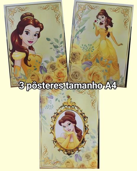 Kit Só Um Bolinho Tema Bela 2.