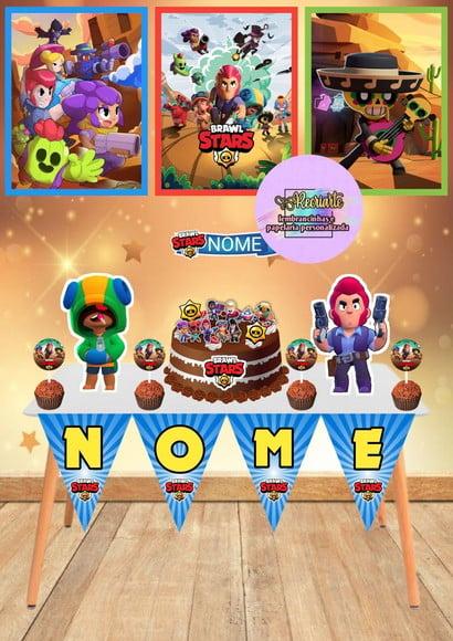 Kit Só Um Bolinho Tema Brawl Stars.