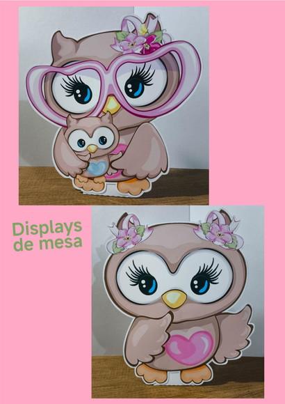 Kit Só Um Bolinho Tema Corujinha.
