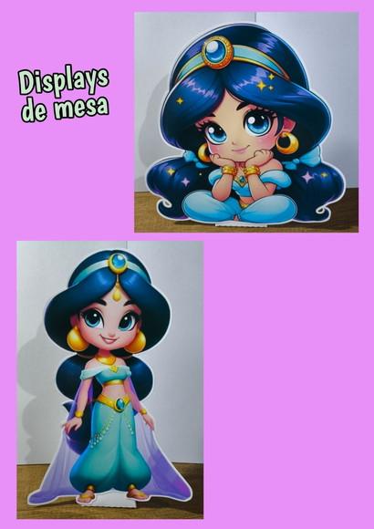 Kit Só Um Bolinho Tema Jasmine Baby.