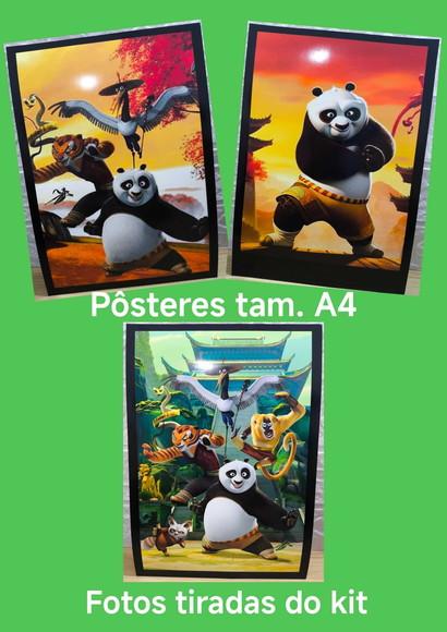 Kit Só Um Bolinho Tema Kung Fu Panda.