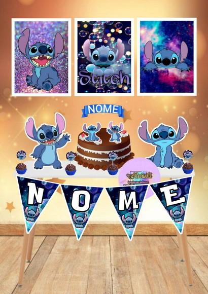 Kit Só Um Bolinho Tema Stitch 2