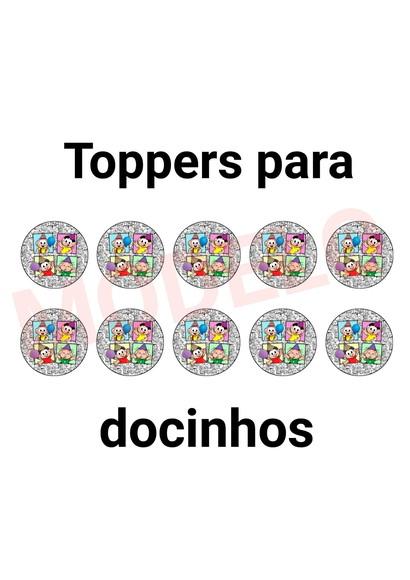 Kit Só Um Bolinho Tema Turma da Mônica