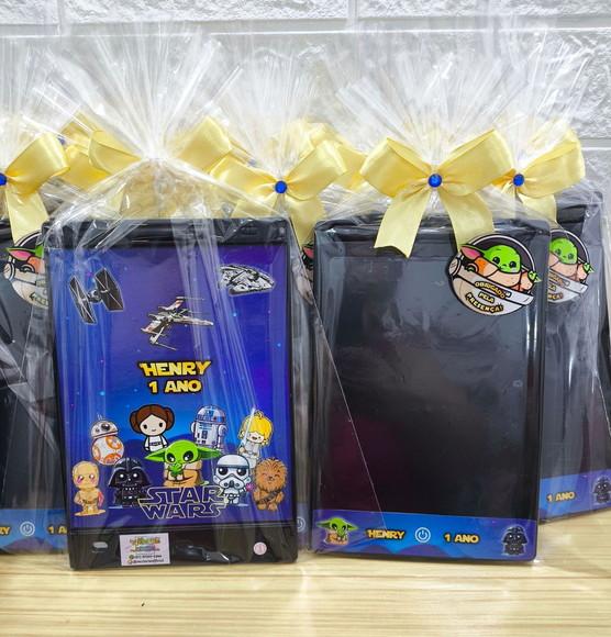 Lousa Mágica Tipo Tablet Tema Stars Wars Baby