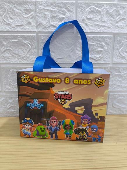 Sacola Surpresa Tema Brawl Stars qlq. Tema