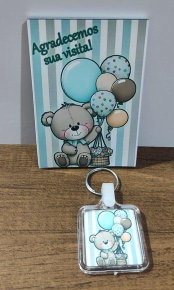Bloquinho + Chaveiro Personalizado fazemos Qualquer Tema.