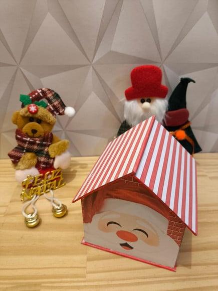 Casinha Cartonada do Papai Noel