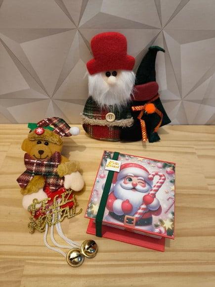 Caixinha Cartonada Tema Natal