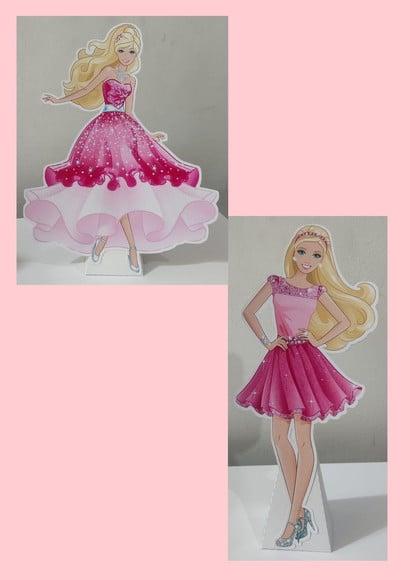 Kit Só Um Bolinho Tema Barbie.