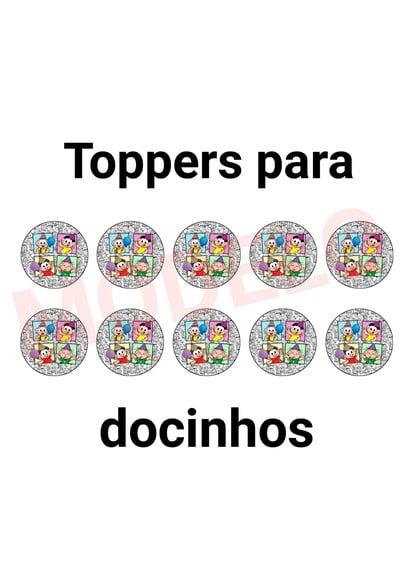 Kit Só Um Bolinho Tema Turma da Mônica