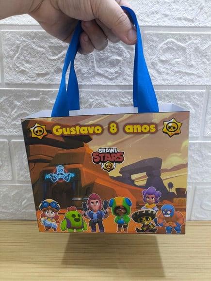 Sacola Surpresa Tema Brawl Stars qlq. Tema