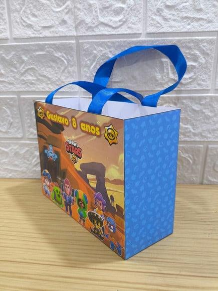 Sacola Surpresa Tema Brawl Stars qlq. Tema