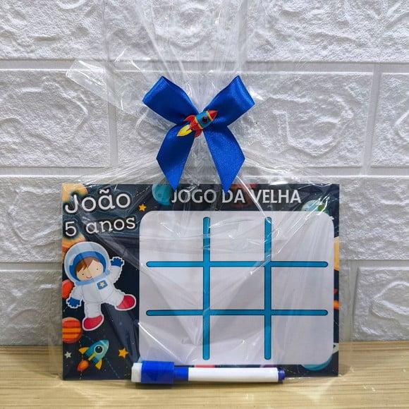 Jogo da Velha Tema Astronauta fazemos Qualquer Tema.