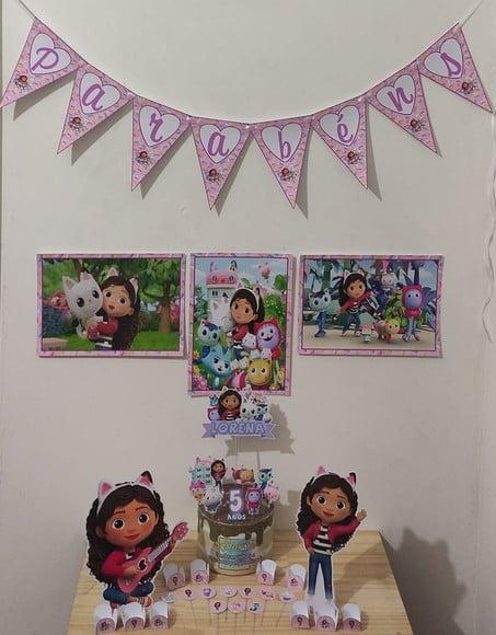 Kit Só Um Bolinho Tema a Casa Mágica da Gabby 2.