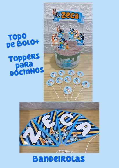 Kit Só Um Bolinho Tema Bluey.