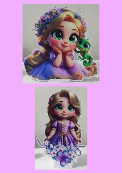 Kit Só Um Bolinho Tema Rapunzel Baby.