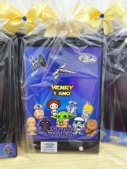 Lousa Mágica Tipo Tablet Tema Stars Wars Baby