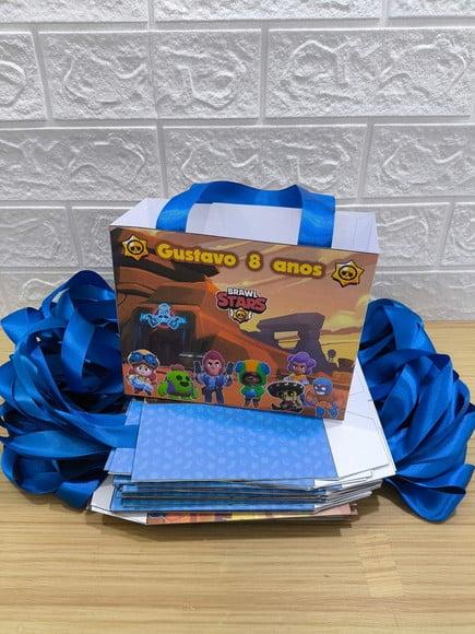 Sacola Surpresa Tema Brawl Stars qlq. Tema