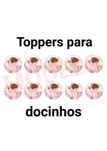 Kit Só Um Bolinho Tema Bailarina