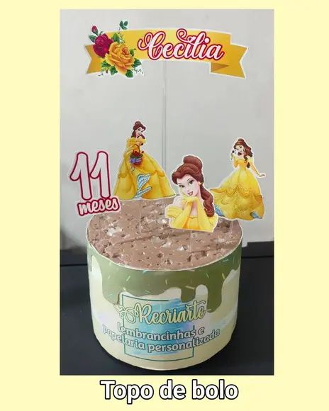 Kit Só Um Bolinho Tema Bela 2.