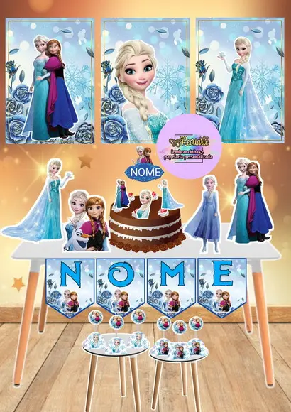 Kit Só Um Bolinho Tema Frozen 02