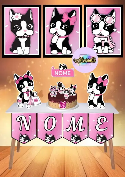Kit Só Um Bolinho Tema Rebecca Bonbon.