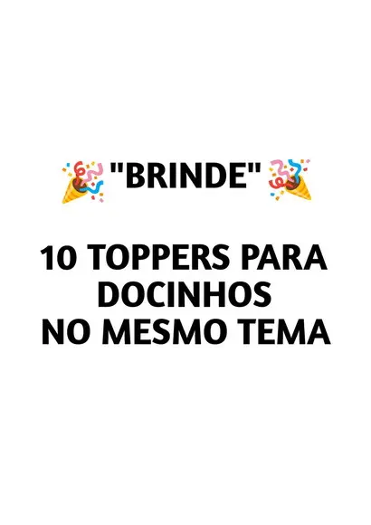 Kit Só Um Bolinho Tema Rebecca Bonbon.