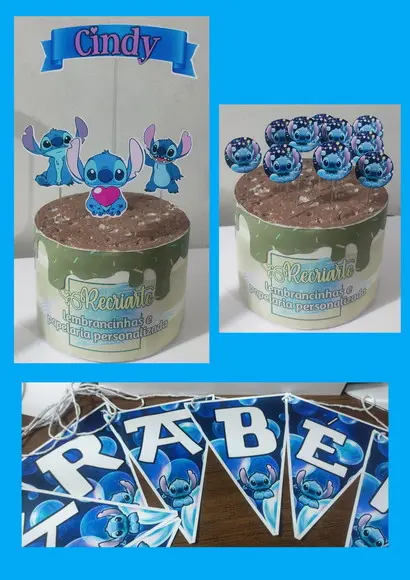 Kit Só Um Bolinho Tema Stitch 2