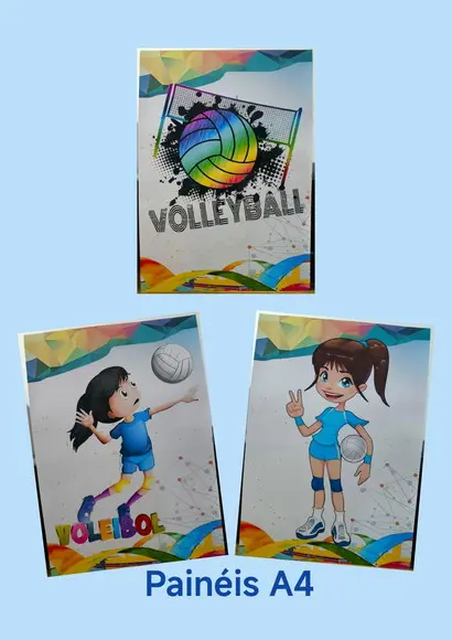 Kit Só Um Bolinho Tema Volleyball.