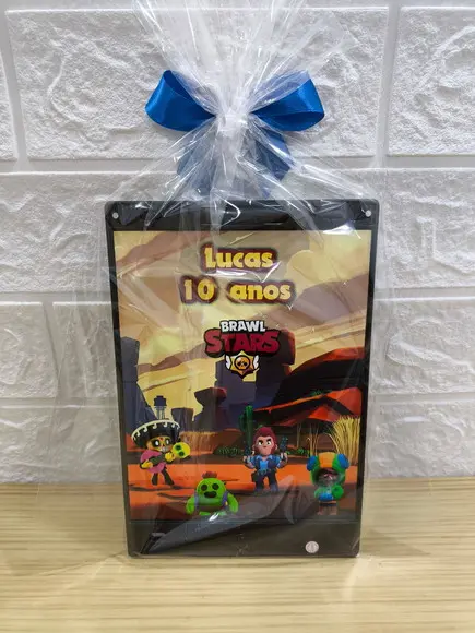 Lousa Mágica Tablet Lcd Tema Brawl Stars