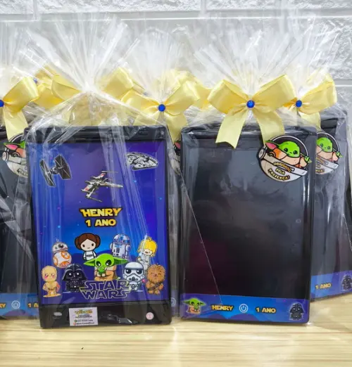 Lousa Mágica Tipo Tablet Tema Stars Wars Baby