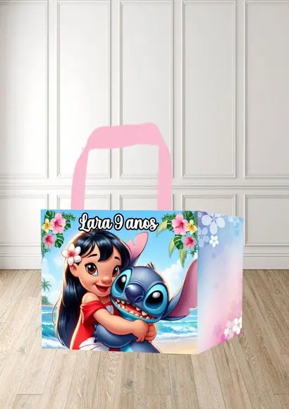 Sacola Surpresa Tema Lilo e Stitch "qlq. Tema"