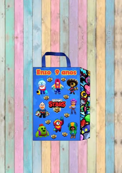Sacolinha Surpresa Tema Brawl Stars "qualquer Tema".
