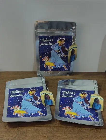 Saquinho Personalizado Tema Wish fazemos Qualquer Tema.