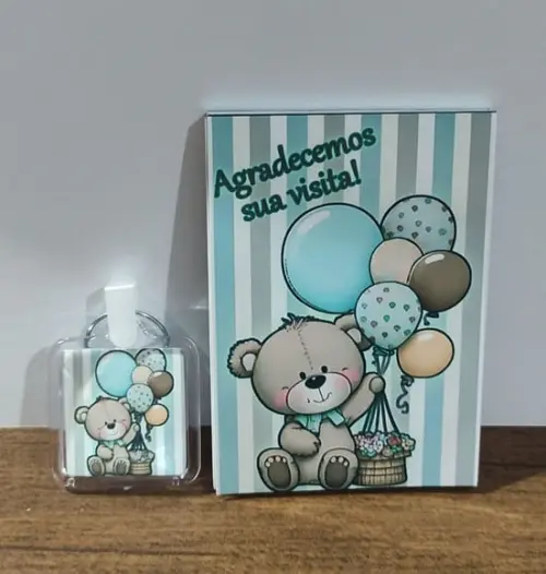 Bloquinho + Chaveiro Personalizado fazemos Qualquer Tema.
